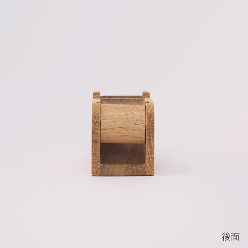 oak village オークヴィレッジ テープカッター 木製テープカッター ナチュラル クラフト 木工製品