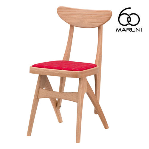 Maruni 60 Maruni 60 Oak Frame Delta Chair Dining Chair Wooden Chair Stylish Cute Fabric M-02