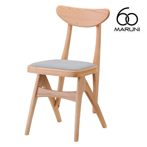 Maruni 60 Maruni 60 Oak Frame Delta Chair Dining Chair Wooden Chair Stylish Cute Fabric M-02