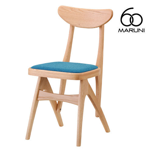 Maruni 60 Maruni 60 Oak Frame Delta Chair Dining Chair Wooden Chair Stylish Cute Fabric M-02