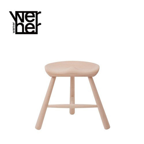 WERNER Shoemaker Chair No. 27 Authentic SHOEMAKER CHAIR No. 27 Unpainted Nordic Denmark Stool