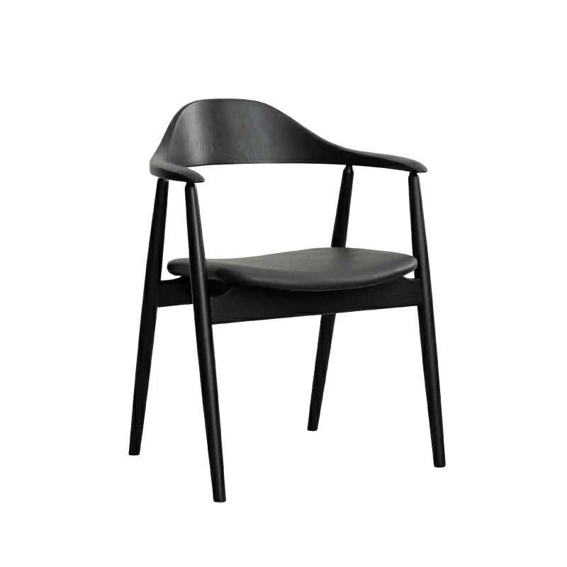 Akita Mokko Dining Chair Windsor Chair No. 500 Beech Wood Walnut Color Cafe Chair Wooden Chair Bentwood Furniture