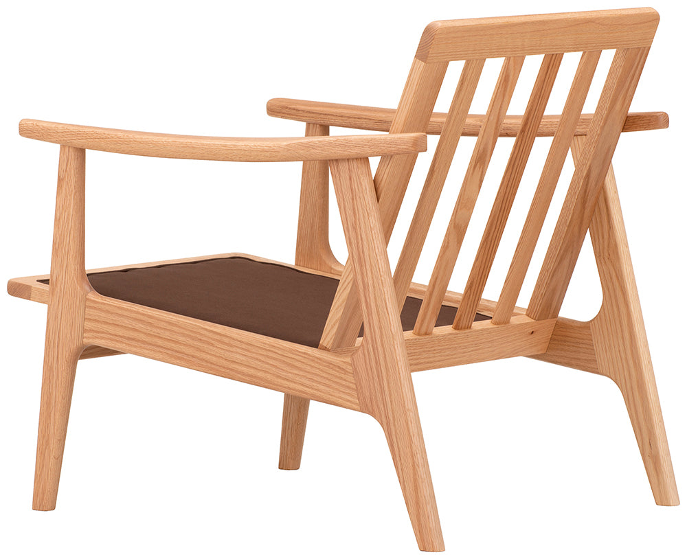 Maruni60 Oak Frame Chair 1 Seater Single Sofa Oil Leather L-01