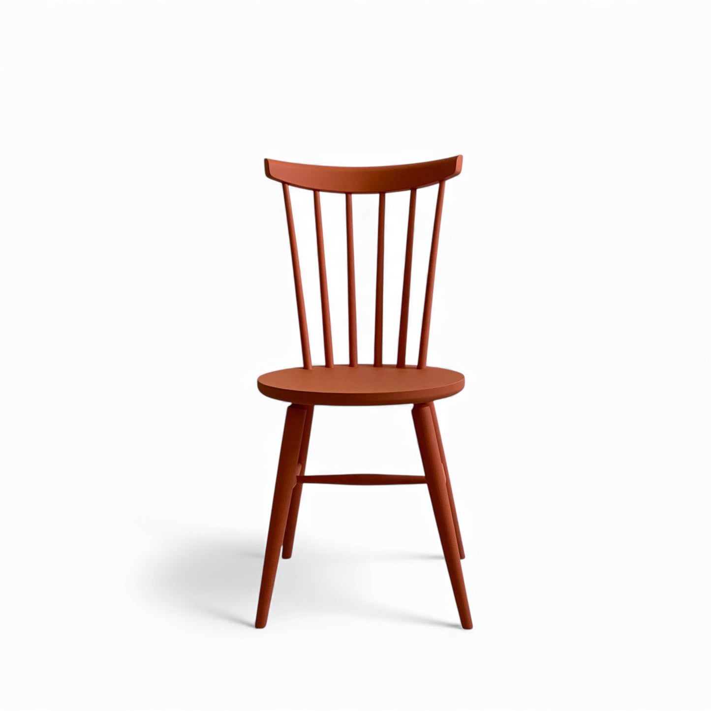 Akita Mokko Dining Chair Windsor Chair No. 500 Beech Wood Walnut Color Cafe Chair Wooden Chair Bentwood Furniture