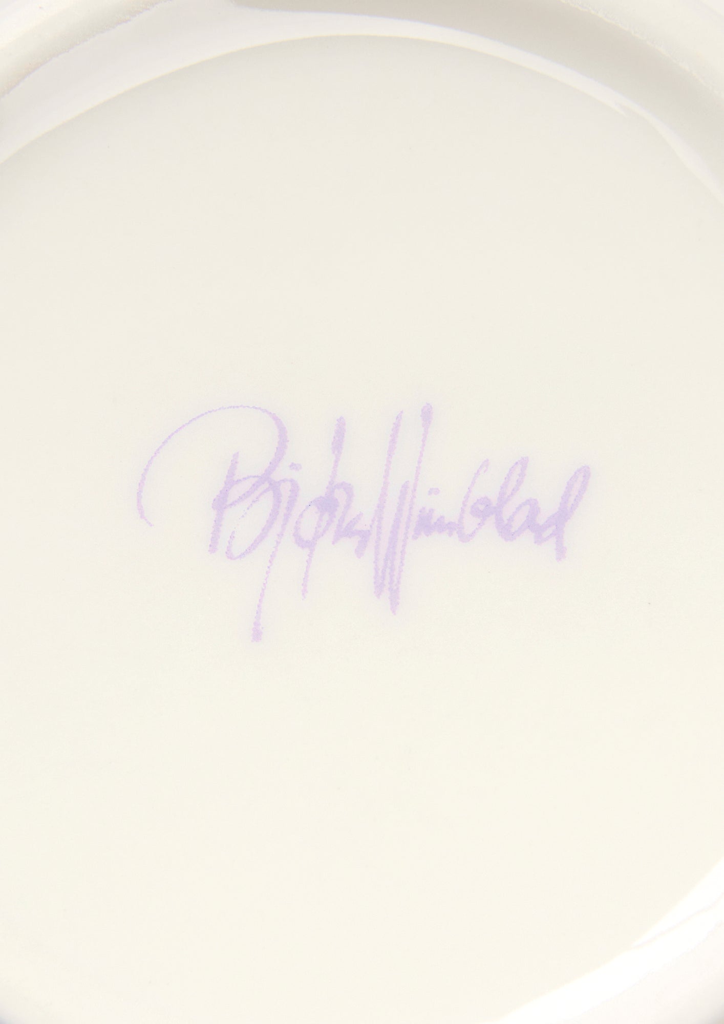 BJORN WIINBLAD ビヨンヴィンブラッド EVA エヴァ フラワーベース H15cm ラベンダー 北欧 デンマーク 花器 花瓶 磁器 インテリア