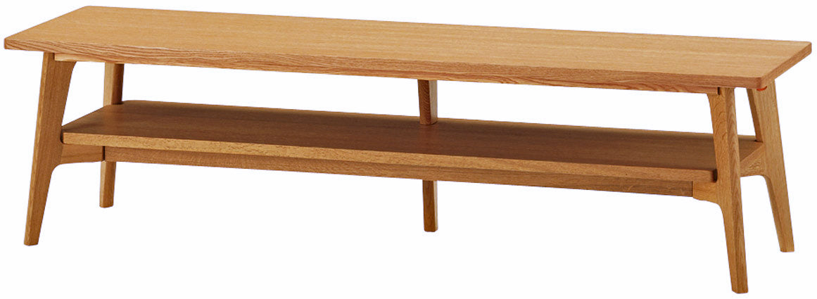 Maruni 60+ Maruni 60+ Maruni Rokumaru Plus Oak Frame Open Rack Low 138 TV Stand TV Stand