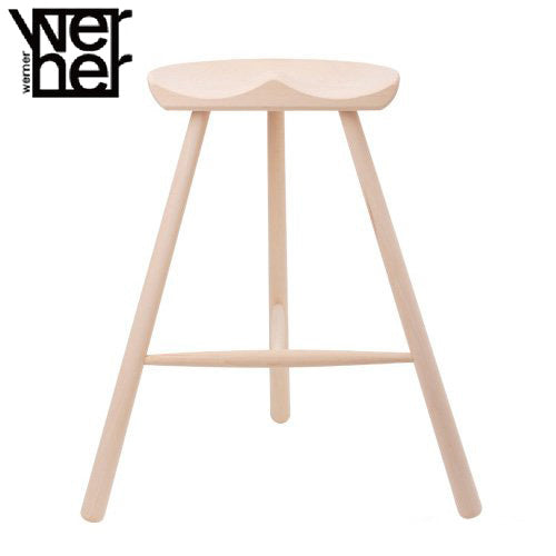 WERNER Shoemaker Chair No. 69 Authentic SHOEMAKER CHAIR No. 69 Unpainted Nordic Denmark Stool