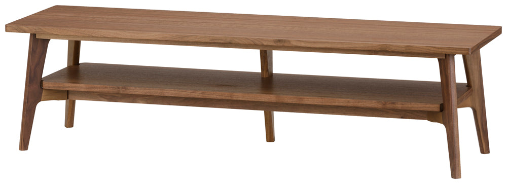 Maruni 60+ maruni60+ Maruni Rokumaru Plus Walnut Frame Open Rack Low 138 TV Stand TV Stand