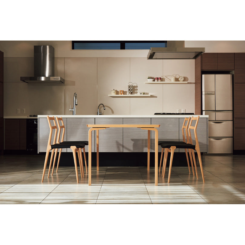 Tendo Mokko TENDO Toshimitsu Sasaki Impala Chair Dining Chair T-5513WB-NT White Beach Natural Scandinavian Chair Stylish