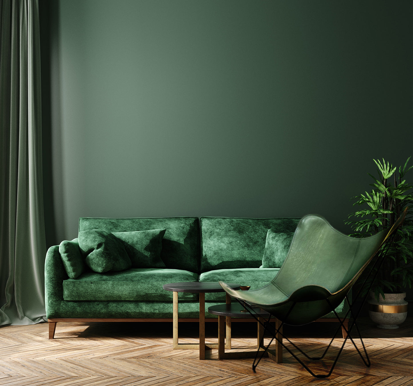 CUERO BUTTERFLY CHAIR PAMPA MARIPOSA GREEN BKF Butterfly Chair Pampa Mariposa Green Scandinavian Leather Personal Chair