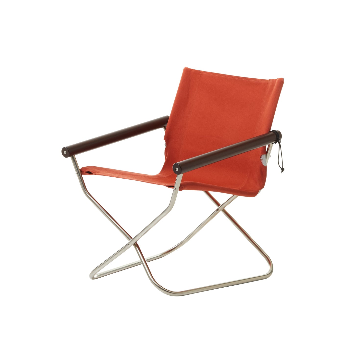 NychairX80 ニーチェアエックス 80 ダークブラウン/肘 折り畳みチェア パーソナルチェア ディレクターズチェア