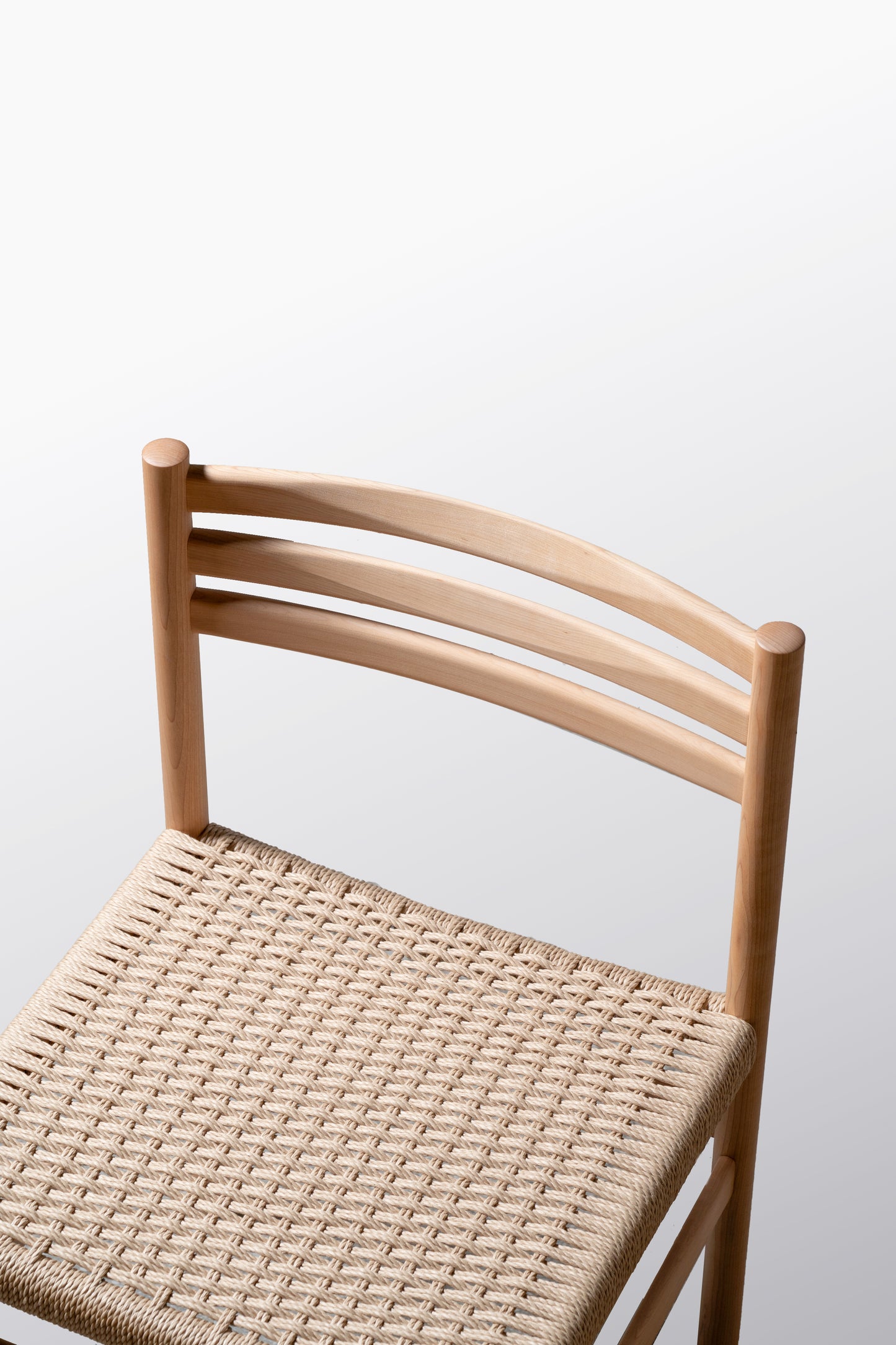 oak village オークヴィレッジ Egretチェア イーグレット 木製椅子 ペーパーコード 国産アサダ ナチュラル クラフト