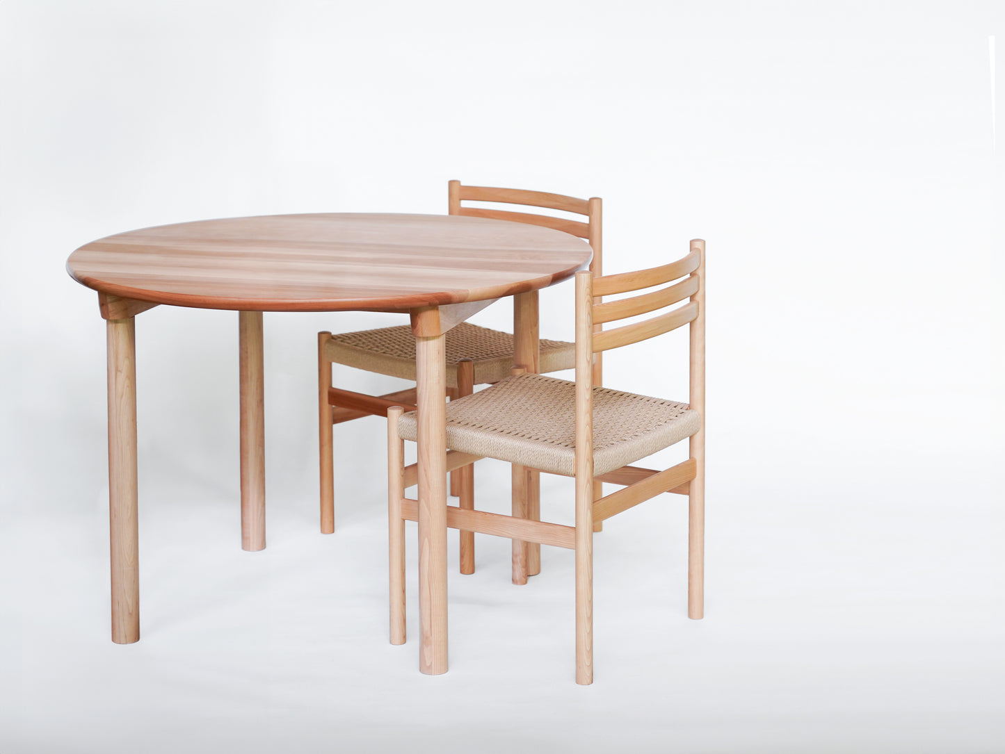 oak village オークヴィレッジ Egretチェア イーグレット 木製椅子 ペーパーコード 国産アサダ ナチュラル クラフト