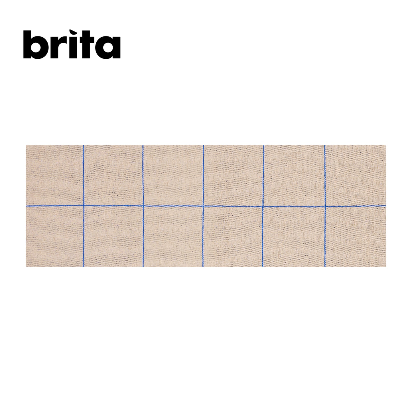 BRITA SWEDEN Brita Sweden IN&OUTDOOR RUG PLASTIC FOIL In&Outdoor Rug Plastic Foil RUTH COBALT Rug Nordic Stylish