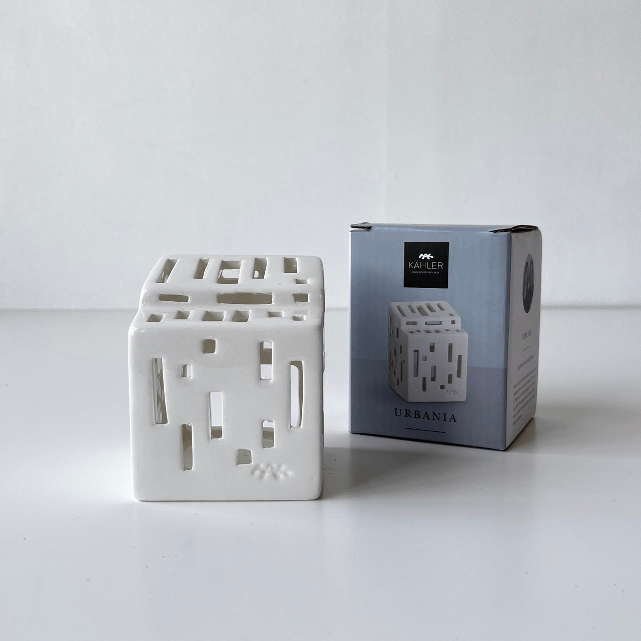 KAHLER URBANIA Function House Candle Holder, Nordic, Danish, Ceramic, Interior, Ornament, Stylish, Cute