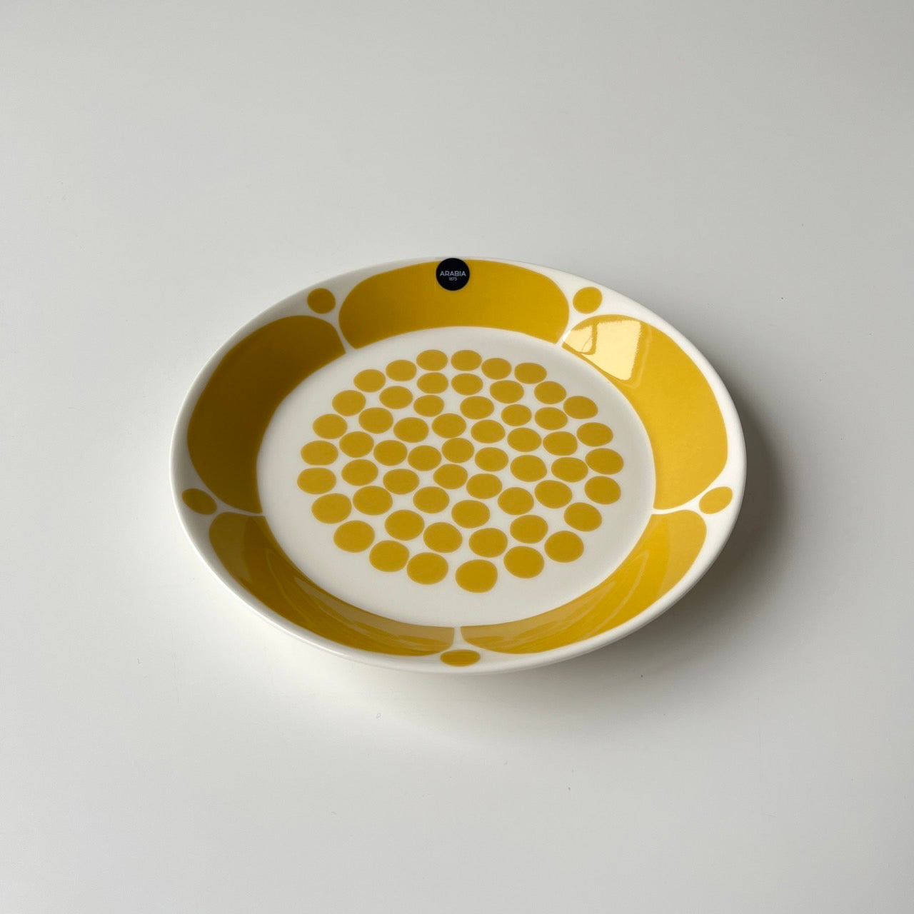 ARABIA Sunnuntai 正規品 アラビア スンヌンタイ プレート 21cm イエロー 北欧食器