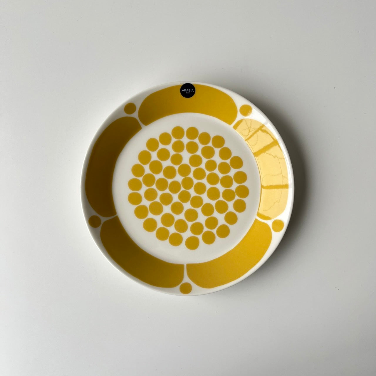 ARABIA Sunnuntai 正規品 アラビア スンヌンタイ プレート 21cm イエロー 北欧食器