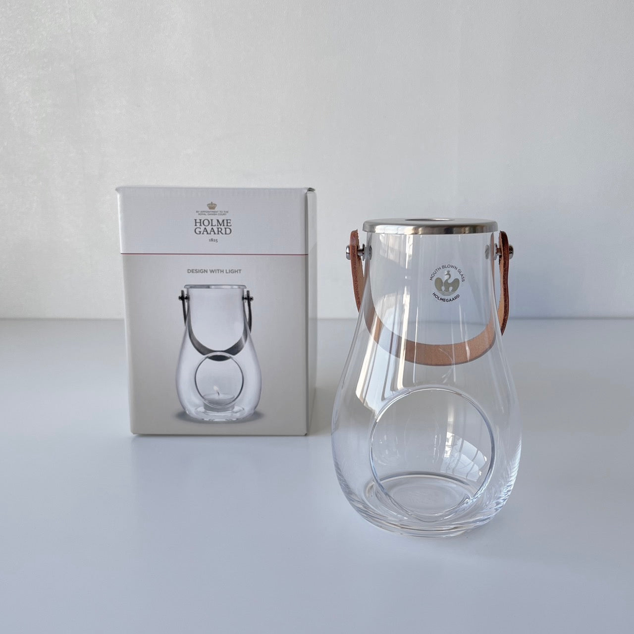 HOLMEGAARD Holmeguard Design with Light Lantern (Clear) H16cm DESIGN WITH LIGHT Interior Outdoor Lighting Light
