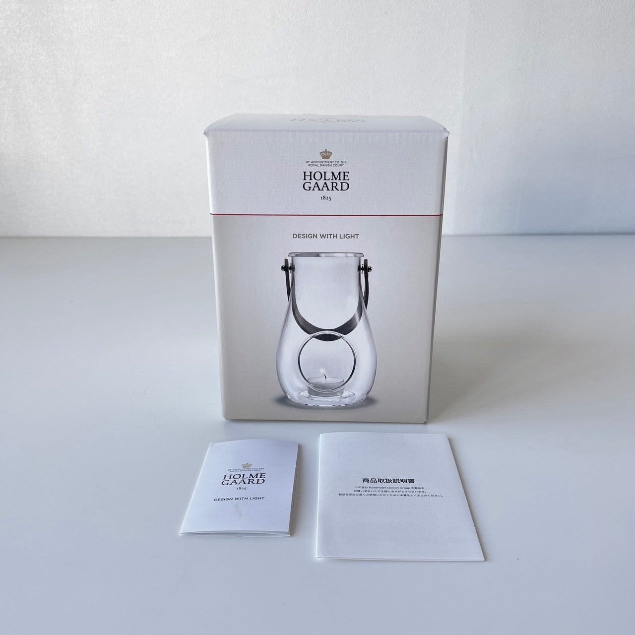 HOLMEGAARD Holmeguard Design with Light Lantern (Clear) H16cm DESIGN WITH LIGHT Interior Outdoor Lighting Light