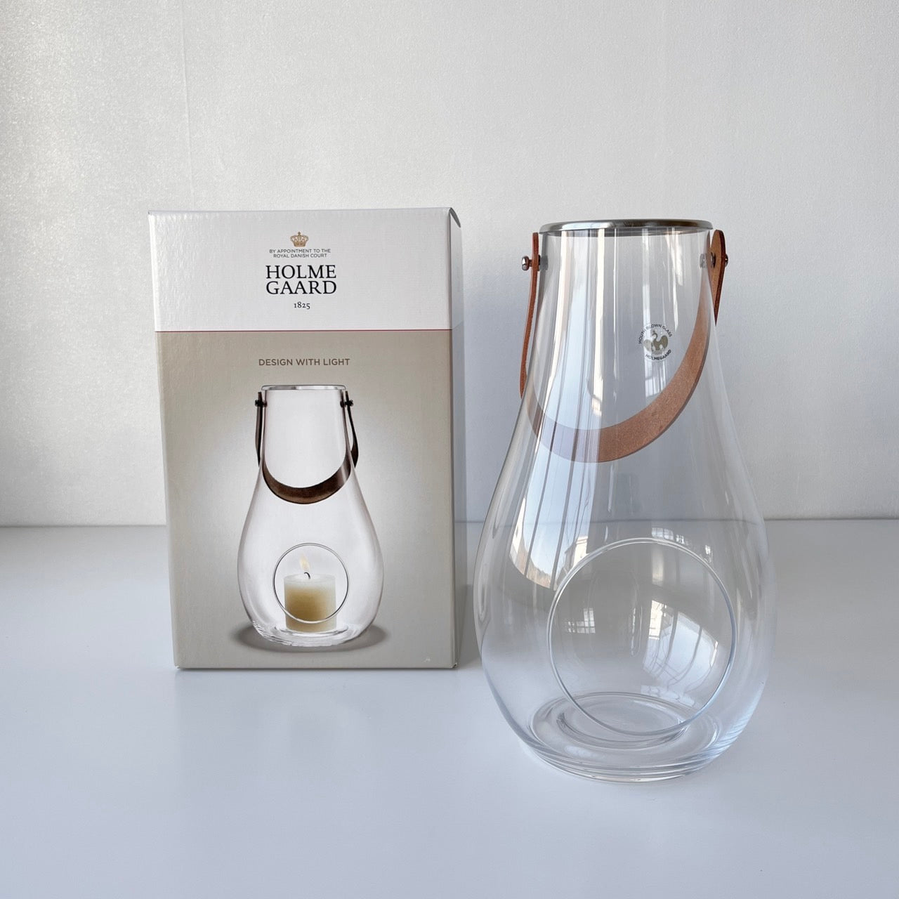 HOLMEGAARD Holmeguard Design with Light Lantern (Clear) H29cm DESIGN WITH LIGHT Interior Outdoor Lighting Light