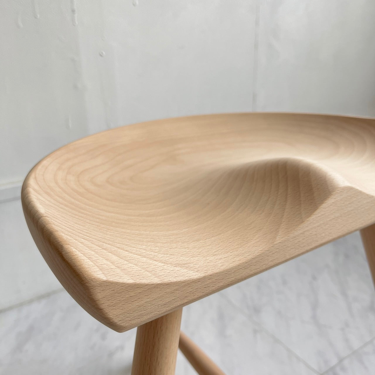 WERNER Shoemaker Chair No. 69 Authentic SHOEMAKER CHAIR No. 69 Unpainted Nordic Denmark Stool