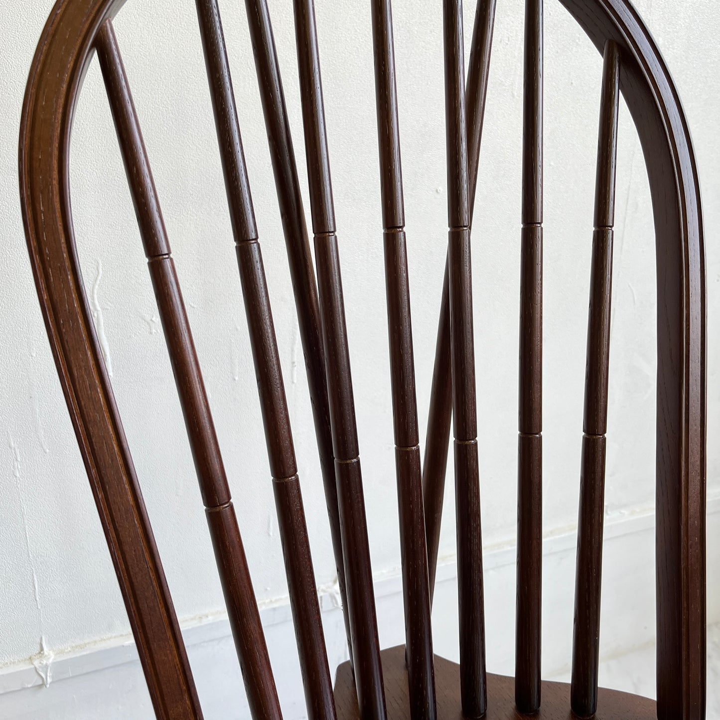 Akita Mokko Dining Chair Windsor Chair NO.500C Oak Wood Walnut Color Cafe Chair Wooden Chair Bentwood Furniture