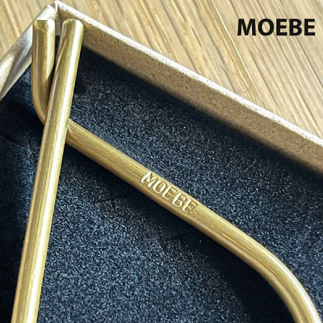 MOEBE Key Ring, Genuine, Brass, Nordic, Stylish