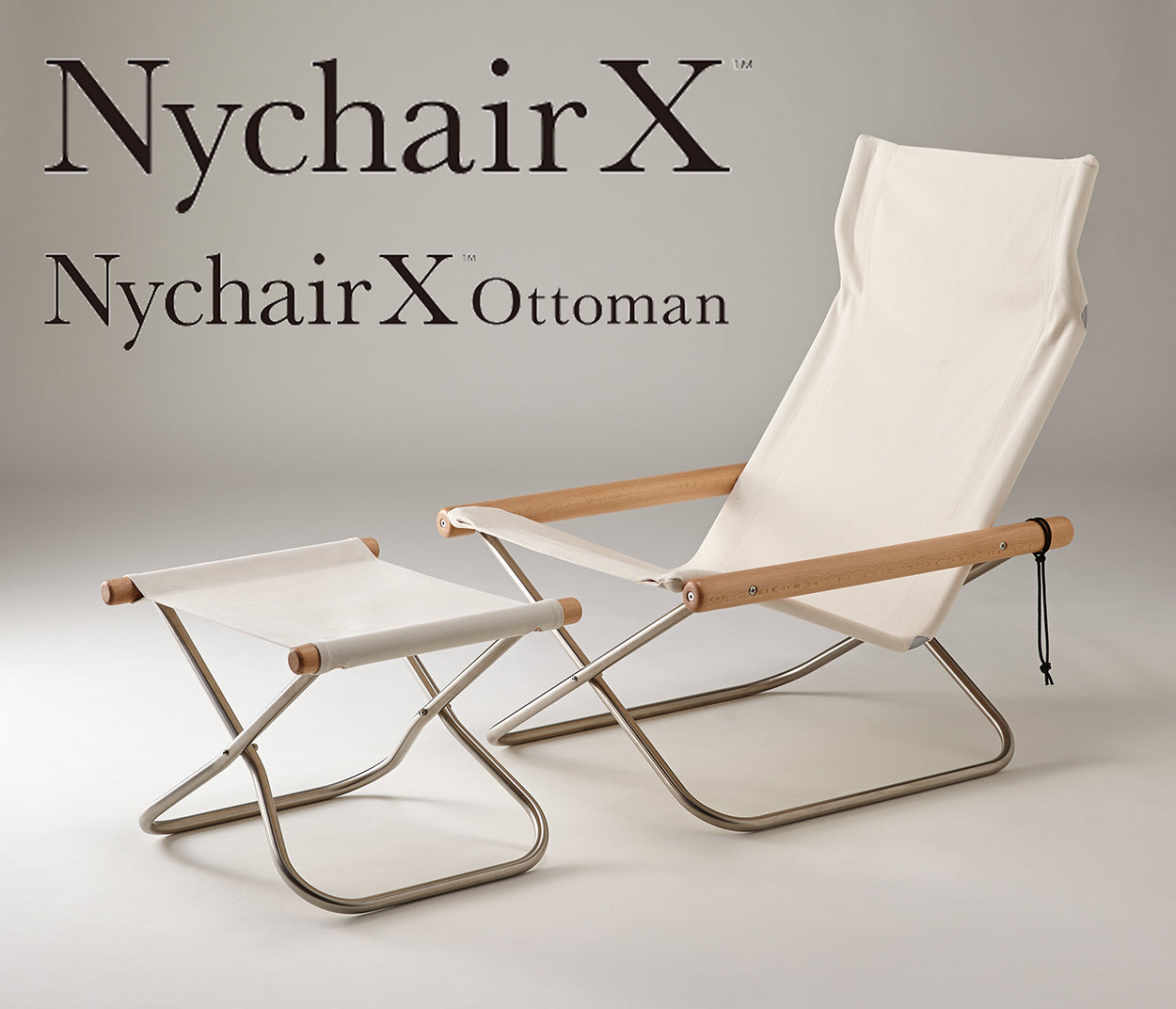 NychairX NychairX NychairX Natural/Elbow Personal Chair Folding Chair