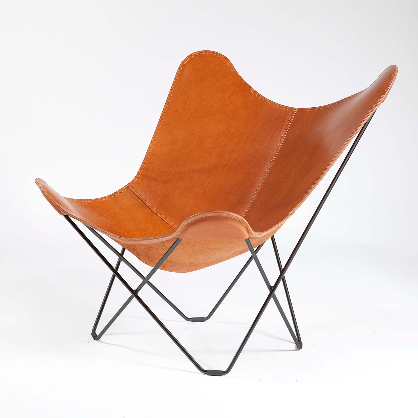 CUERO BUTTERFLY CHAIR PAMPA MARIPOSA BROWN BKF Butterfly Chair Pampa Mariposa Brown Nordic Leather Personal Chair
