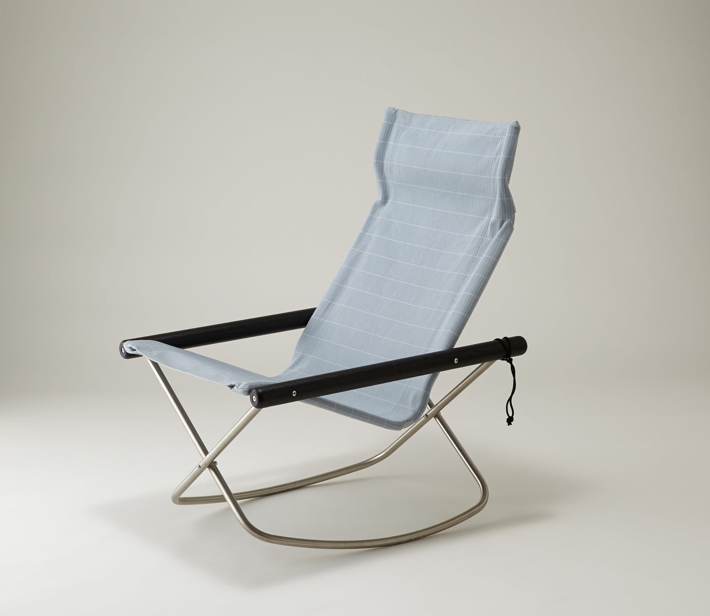 NychairX Shikiri Rocking Chair Charcoal Black / Blue Gray Blind NY-216 NychairX NychairX Shikiri Folding Chair