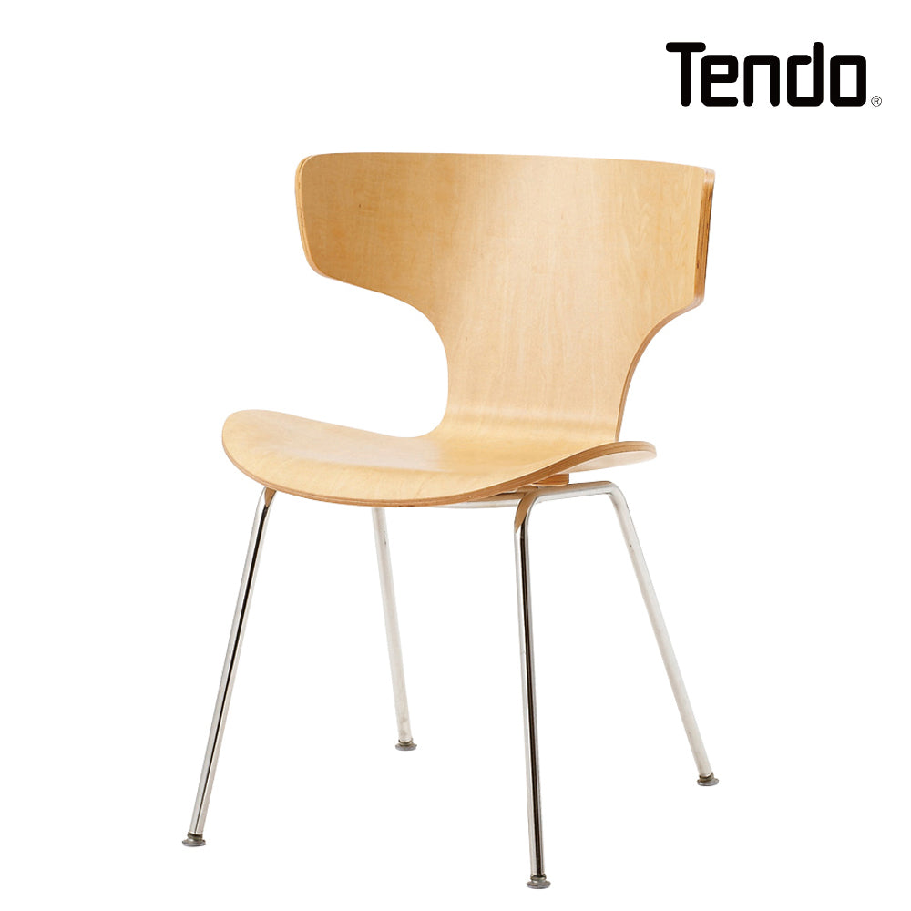 Isamu Kenmochi, Tendo Mokko, TENDO Kabuto Chair S-3048MP-NT, Stylish, Scandinavian, Dining Chair