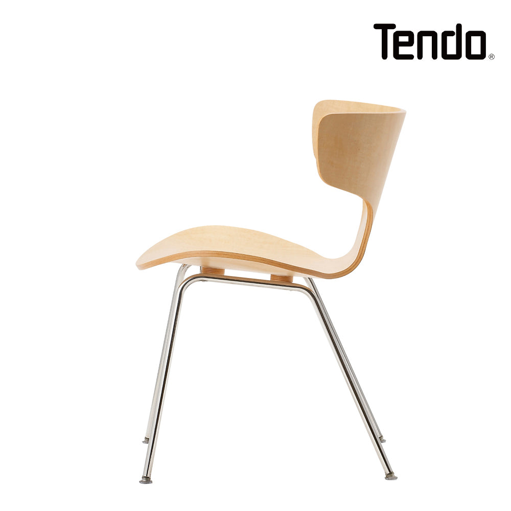 Isamu Kenmochi, Tendo Mokko, TENDO Kabuto Chair S-3048MP-NT, Stylish, Scandinavian, Dining Chair