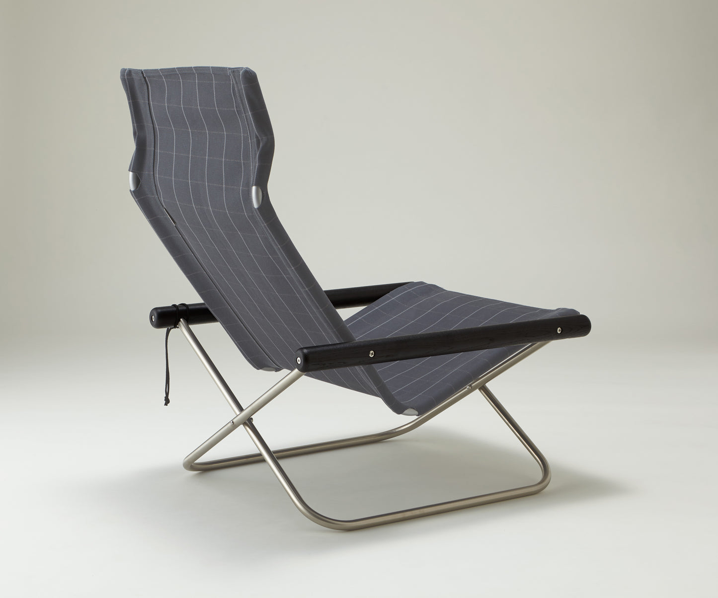 NychairX Shikiri パーソナルチェア チャコールブラック / ダークグレー障子 NY-205 ニーチェアX ニーチェアエックス シキリ 折り畳みチェア