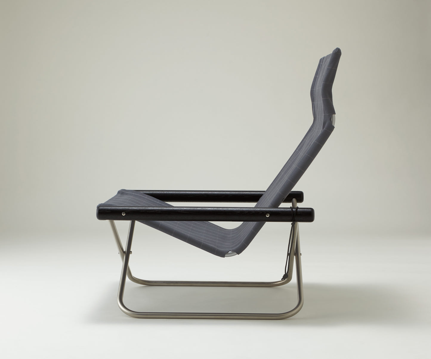 NychairX Shikiri パーソナルチェア チャコールブラック / ダークグレー障子 NY-205 ニーチェアX ニーチェアエックス シキリ 折り畳みチェア