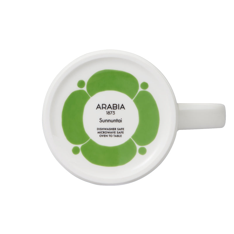 ARABIA Sunnuntai 正規品 アラビア スンヌンタイ マグ ライトグリーン 350ml マグカップ 北欧食器
