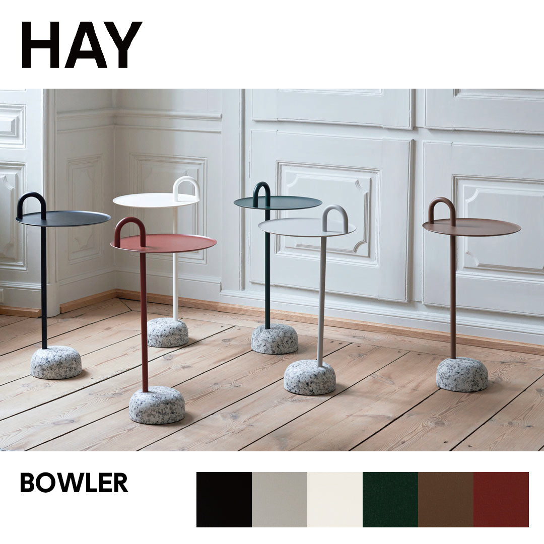HAY BOWLER Low table Side table Interior Iron Stylish Cute Scandinavian Industrial