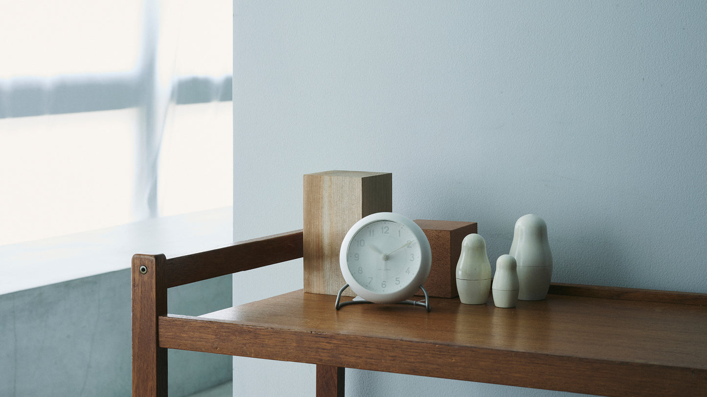 ARNE JACOBSEN TABLE CLOCK 【STATION Bellevue】アルネ・ヤコブセン テーブルクロックベルビュー ステーション