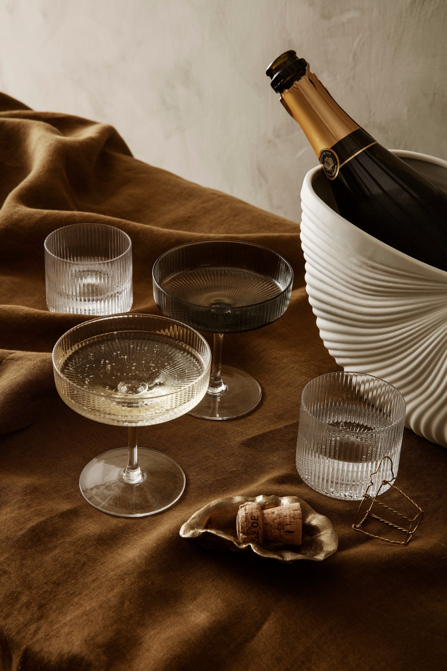 ferm LIVING Shell Pot ファームリビング シェルポット フラワーベース 北欧 花器 鉢 インテリア