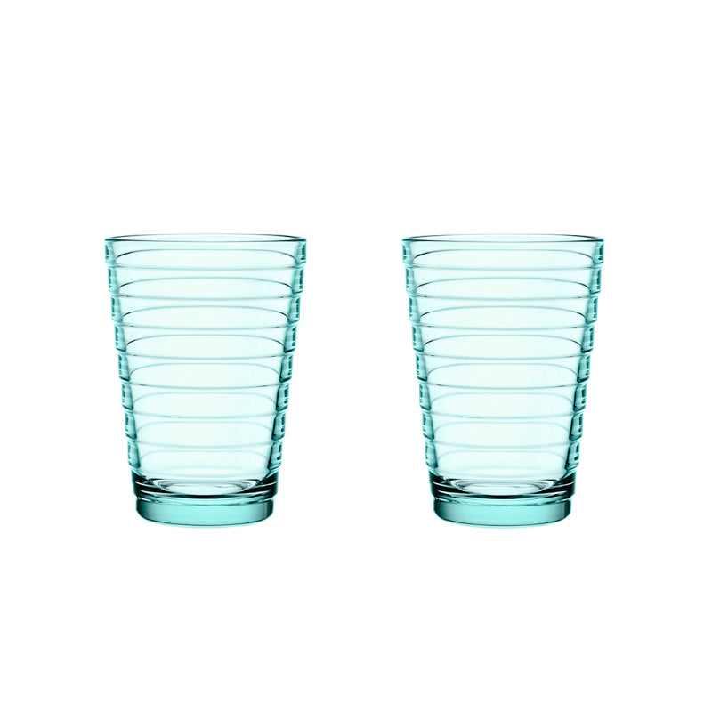 IITTALA Kastehelmi Authentic Iittala Kastehelmin Tumbler Pair Glasses Nordic Tableware