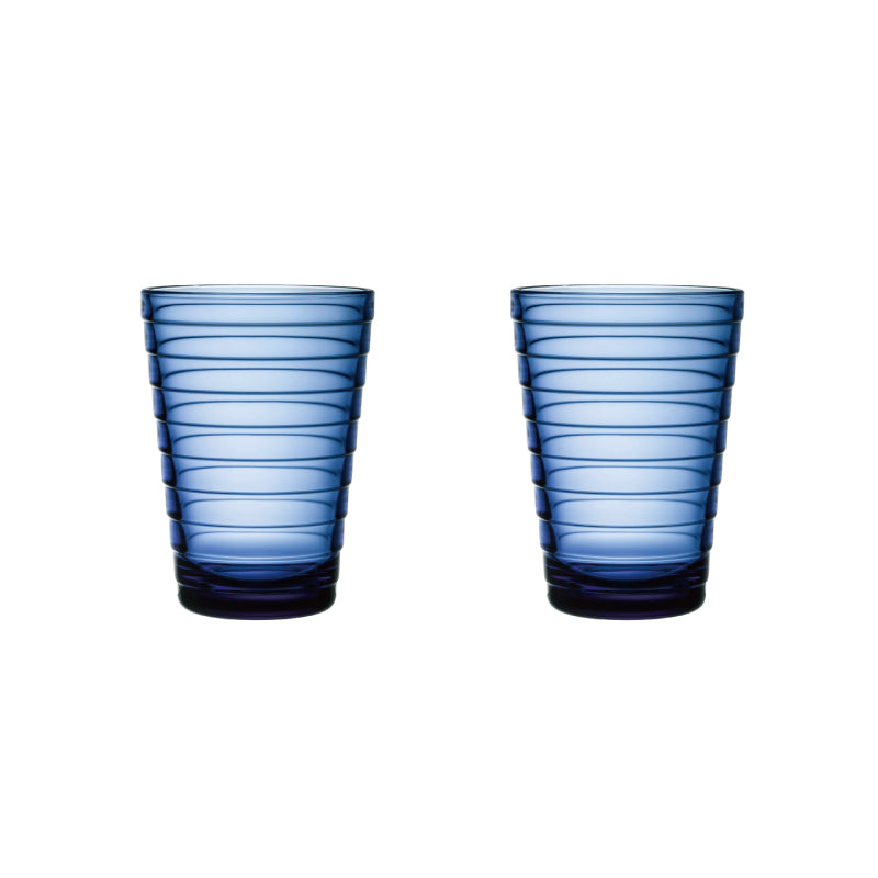 IITTALA Kastehelmi Authentic Iittala Kastehelmin Tumbler Pair Glasses Nordic Tableware