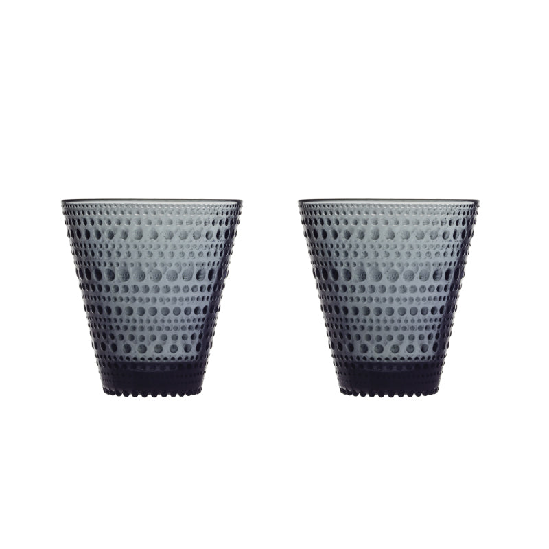 IITTALA Kastehelmi Authentic Iittala Kastehelmin Tumbler Pair Glasses Nordic Tableware