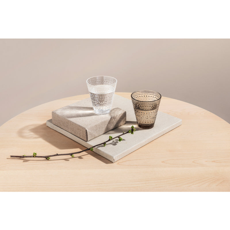 IITTALA Kastehelmi Authentic Iittala Kastehelmin Tumbler Pair Glasses Nordic Tableware