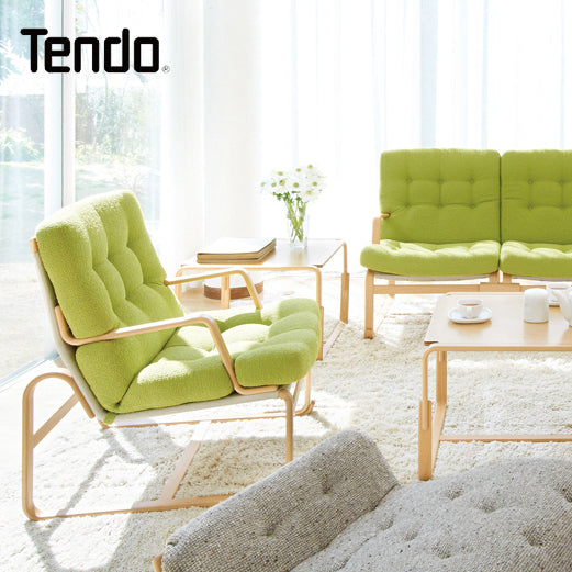 Tendo Mokko Easy Chair M-0561WB-NT Bruno Mathsson Margarita Grade A Fabric Stylish Nordic Chair 1-seater Sofa 1-seater Sofa