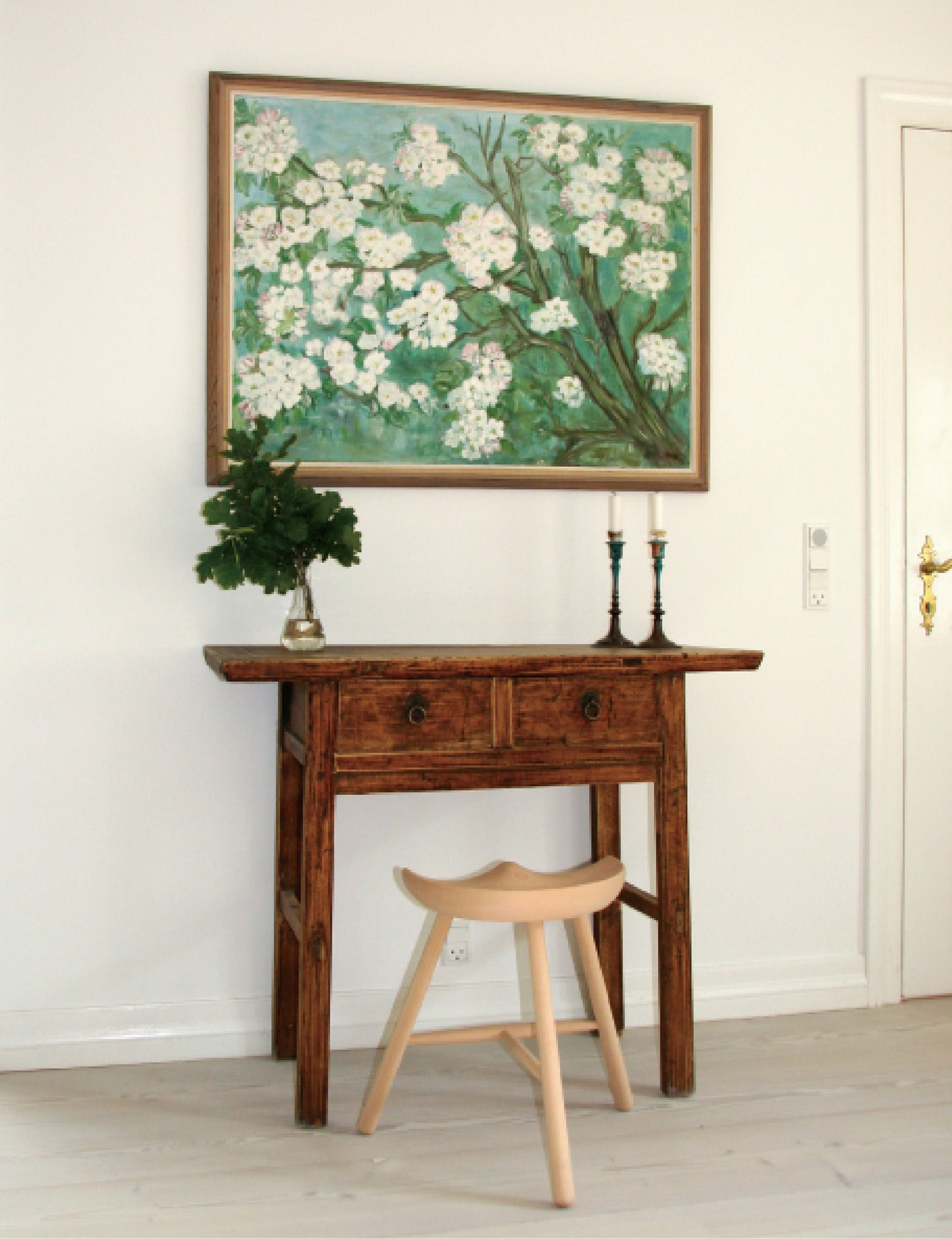 WERNER Shoemaker Chair No. 27 Authentic SHOEMAKER CHAIR No. 27 Unpainted Nordic Denmark Stool
