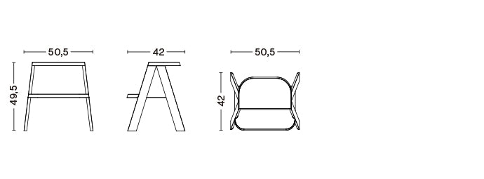 HAY BUTLER step stool, stool, side table, bedside bench