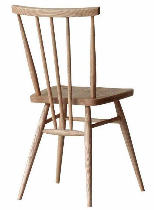 Akita Mokko Dining Chair Windsor Chair No. 500 Beech Wood Walnut Color Cafe Chair Wooden Chair Bentwood Furniture