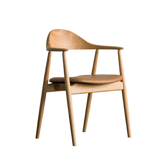 Akita Mokko Dining Chair Windsor Chair No. 500 Beech Wood Walnut Color Cafe Chair Wooden Chair Bentwood Furniture