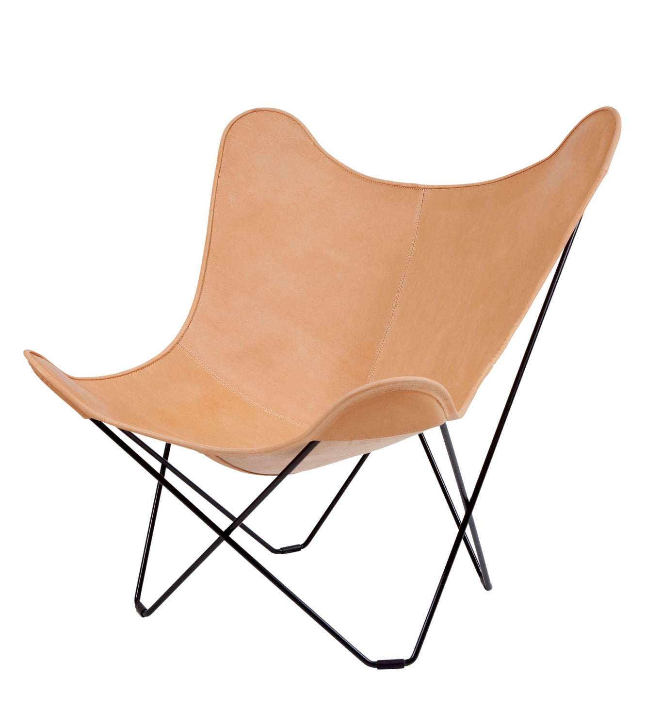 CUERO BKF BUTTERFLY CHAIR MARIPOSA BKF Chair Butterfly Chair Mariposa Natural Nordic Leather Personal Chair