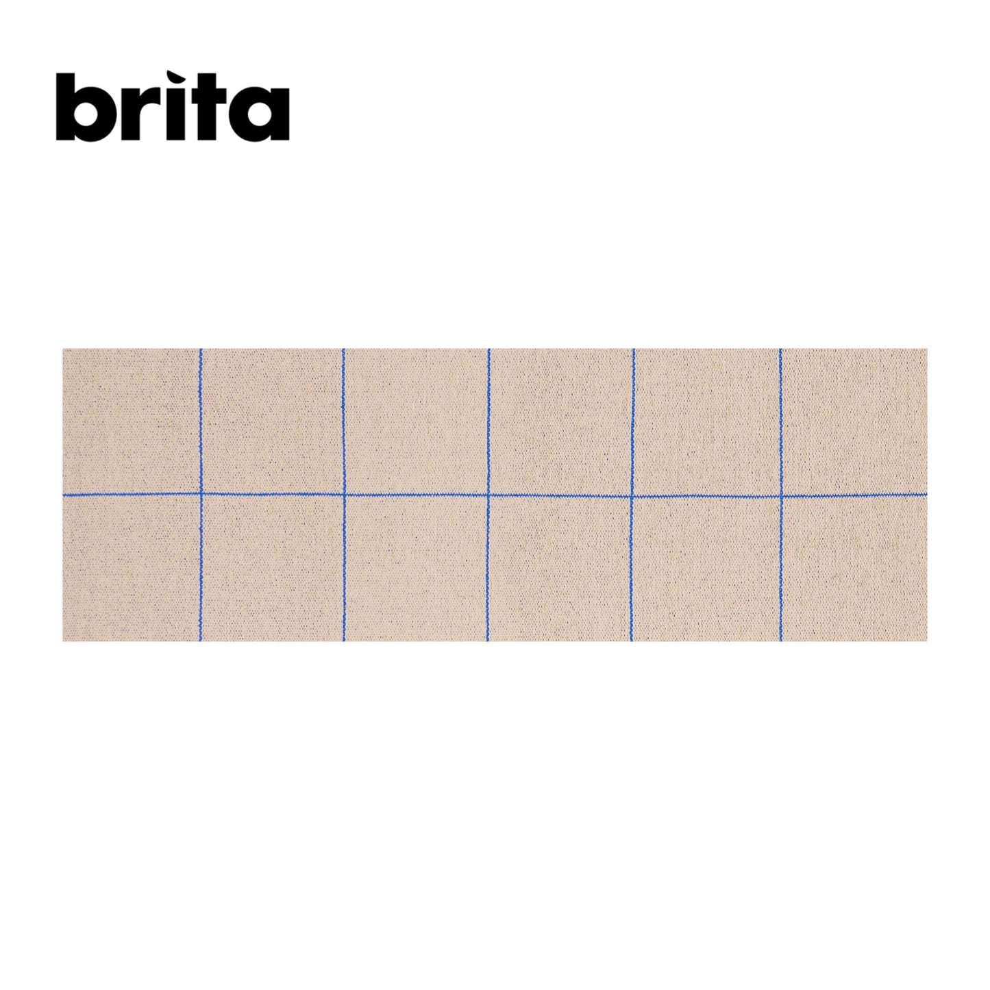 BRITA SWEDEN Brita Sweden IN&amp;OUTDOOR RUG PLASTIC FOIL In&amp;Outdoor Rug Plastic Foil RUTH COBALT Rug Nordic Stylish 