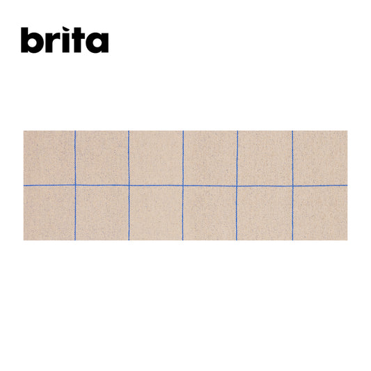 BRITA SWEDEN ブリタ スウェーデン IN&OUTDOOR RUG PLASTIC FOIL イン&アウトドアラグ プラスチックフォイル RUTH COBALT ラグ 北欧 おしゃれ